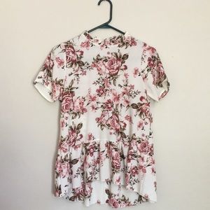 ROOLEE Floral Peplum Top